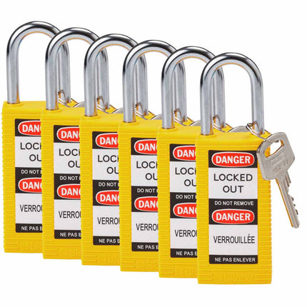 Long Body Nylon Lockout Padlocks