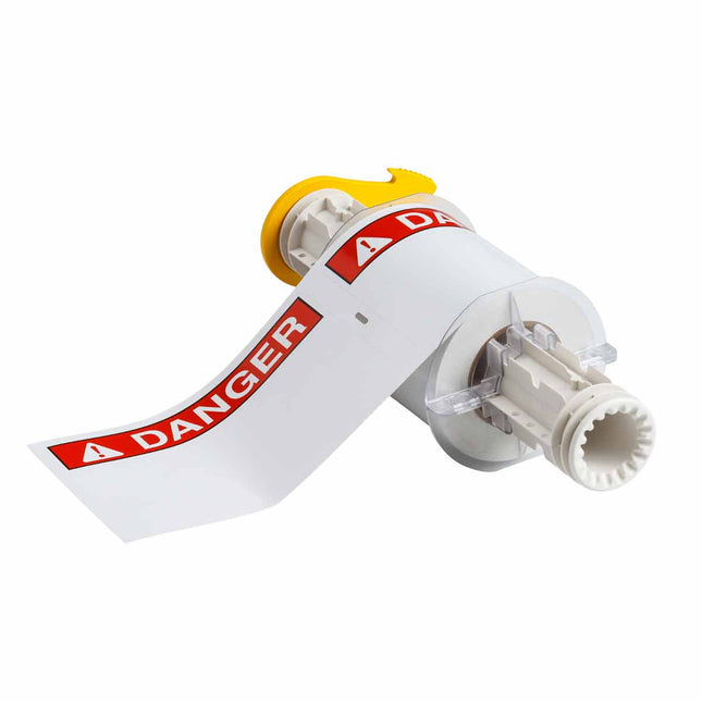 BBP85 PrePrinted ANSI DANGER Indoor Outdoor Vinyl Labels