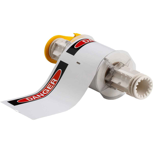 BBP85 PrePrinted OSHA DANGER Indoor Outdoor Vinyl Labels