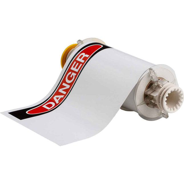 BBP85 PrePrinted OSHA DANGER Indoor Outdoor Vinyl Labels