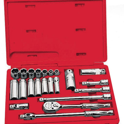 222AFSPSnap-Onمجموعة مقابس 22 قطعة 3/8 بوصة من Snap-on