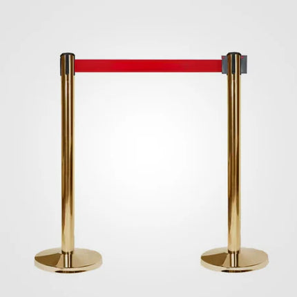 Gold Stanchion Post Premium Crowd Control Barrier