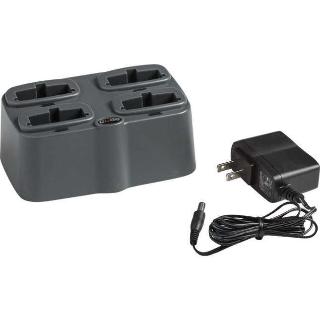 Quad Bay Battery Charging Station for CR2700 and CR2100 Barcode Scanner