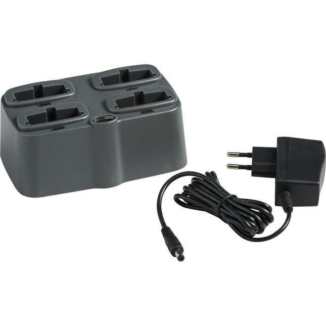 Quad Bay Battery Charging Station for CR2700 and CR2100 Barcode Reader