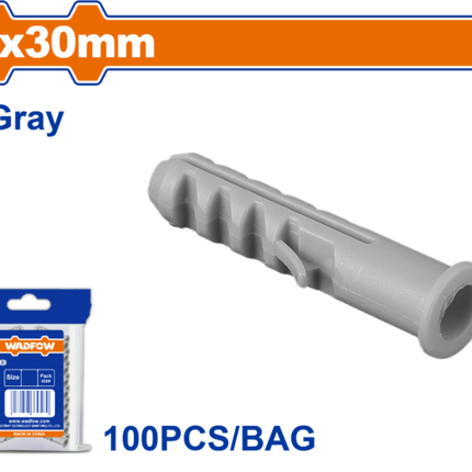 WXTC911Wadfow مرساة بلاستيكية للأسماك من وادفو 6x30 مم