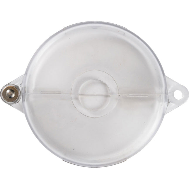 Clear Gate Valve Lockout