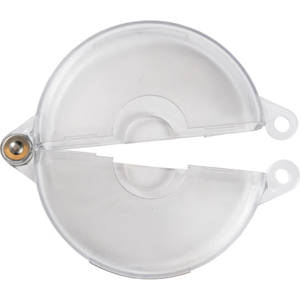 Clear Gate Valve Lockout