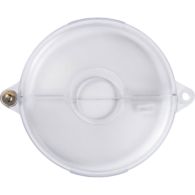 Clear Gate Valve Lockout