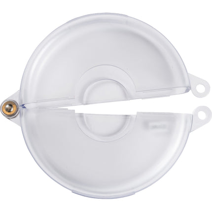 Clear Gate Valve Lockout