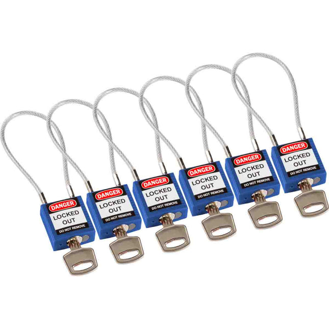 Compact Cable Padlocks