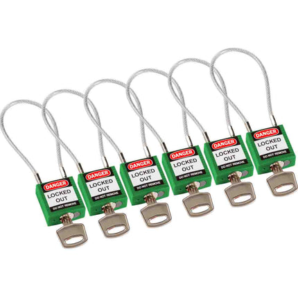 Compact Cable Padlocks