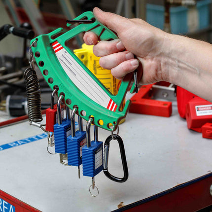 Safety Lock and Tag Carrier