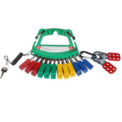 Safety Lock and Tag Carrier