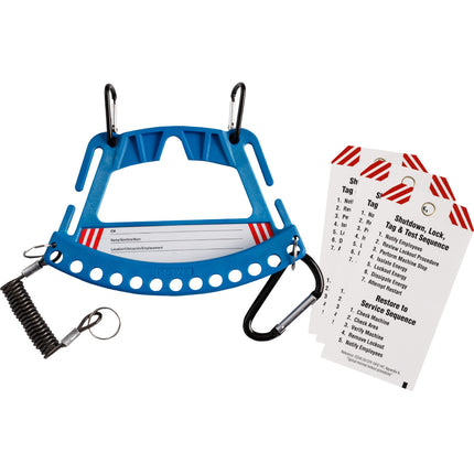 Safety Lock and Tag Carrier