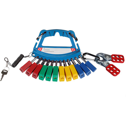 Safety Lock and Tag Carrier