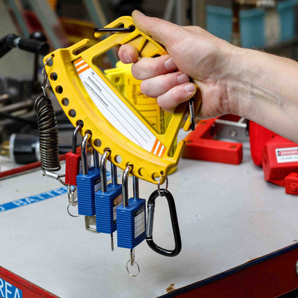 Safety Lock and Tag Carrier