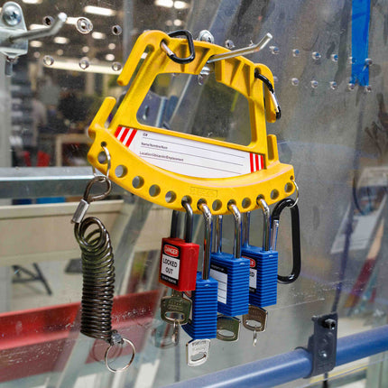 Safety Lock and Tag Carrier