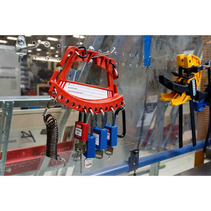Safety Lock and Tag Carrier