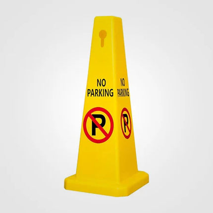 Traffac Cone No Parking Traffic Safety Sign
