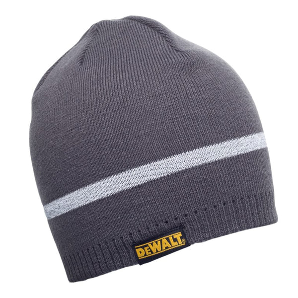 DeWalt Reflective Beanie Hat - Grey | DWC95-001