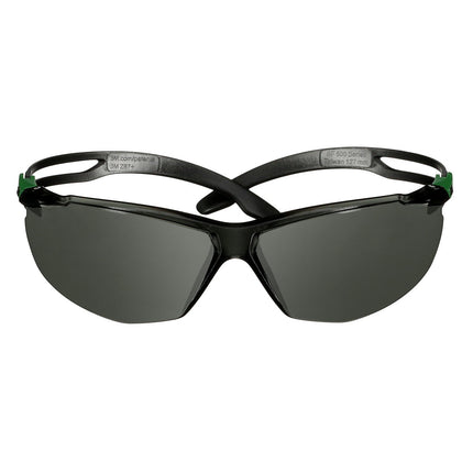 71002390863Mنظارات الأمان 3M SecureFit 500 Series SF530AF-GRN أسود أخضر