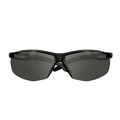 71002390863Mنظارات الأمان 3M SecureFit 500 Series SF530AF-GRN أسود أخضر