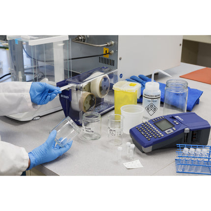 Continuous Material Dispenser with Liner Remover and Water Dissolvable Labels Kit