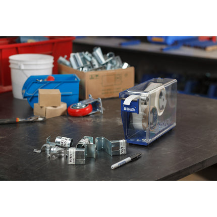 Continuous Material Dispenser with Liner Remover