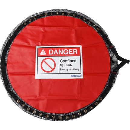 Solid Lockable Cover Confined Space  Small