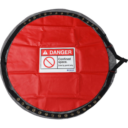 Solid Lockable Cover Confined Space  Medium