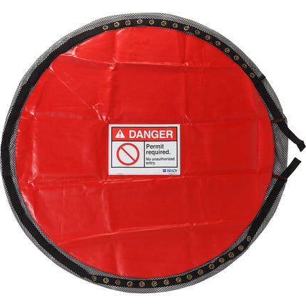Solid Lockable Cover Permit Required  Extra Large