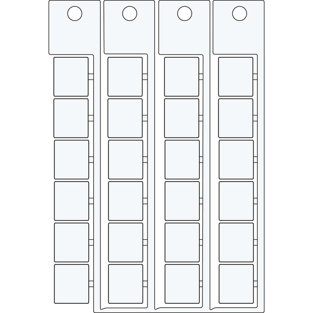 15x17mm adhesive tag