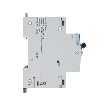 407476Legrandقاطع الدائرة الكهربائية Legrand DX3 بقطب واحد محايد 20A منحنى B 6kA