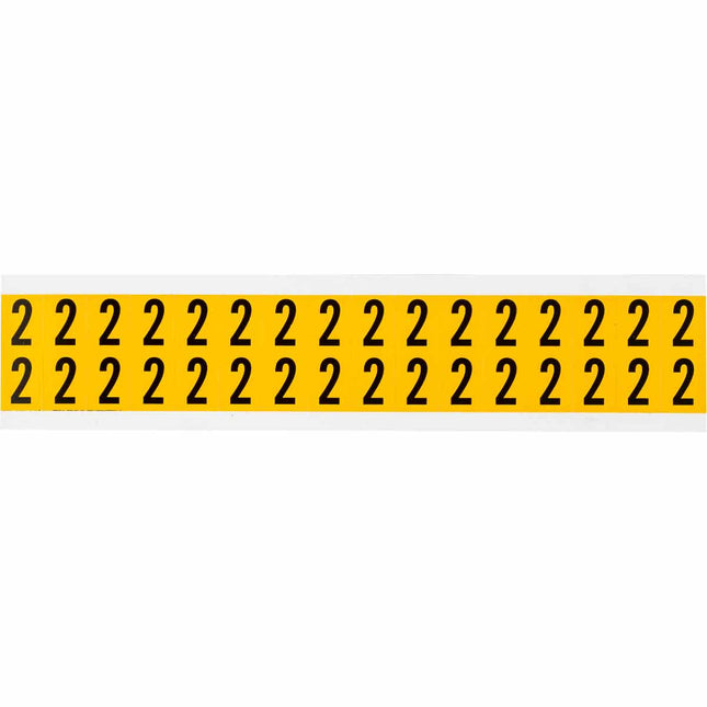 1520 Series Number and Letter Labels