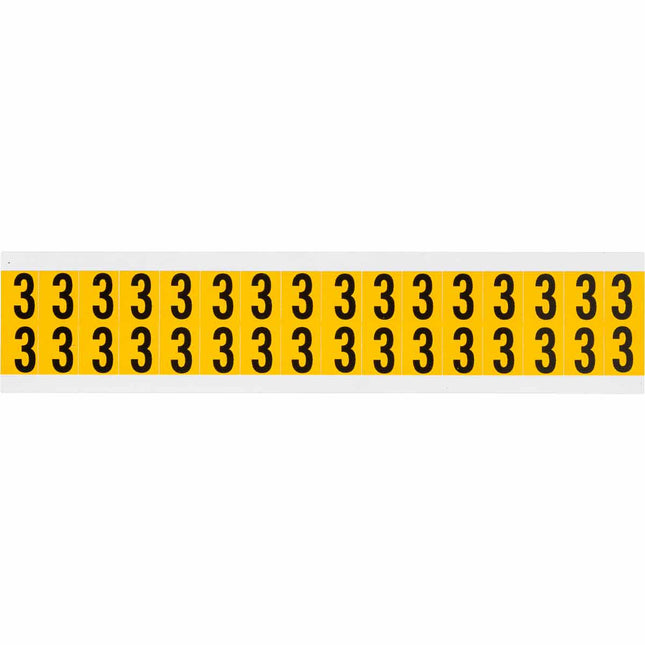 1520 Series Number and Letter Labels