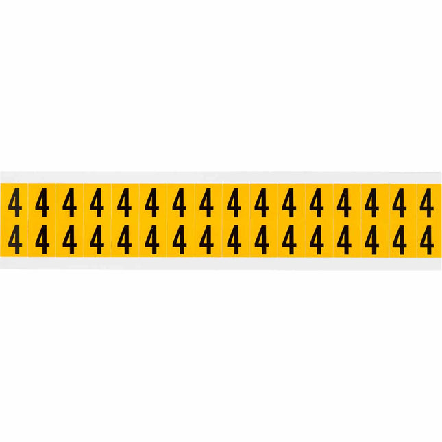 1520 Series Number and Letter Labels