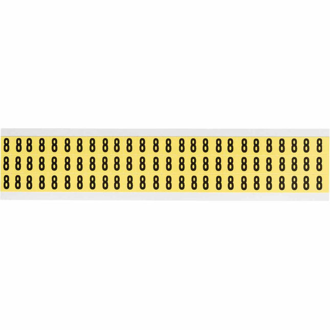 1520 Series Number and Letter Labels