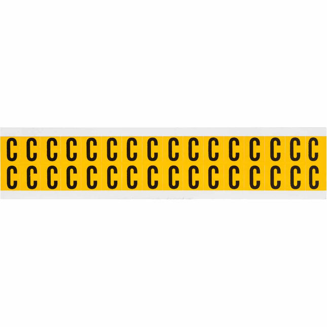 1520 Series Number and Letter Labels