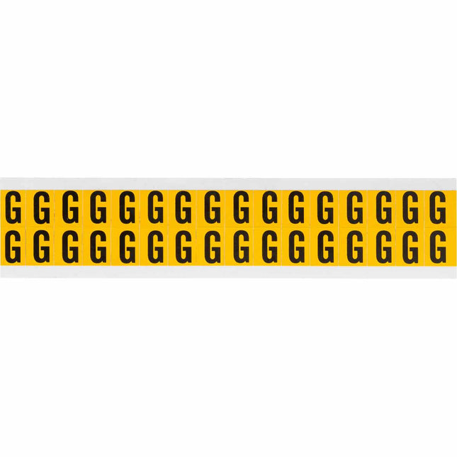 1520 Series Number and Letter Labels