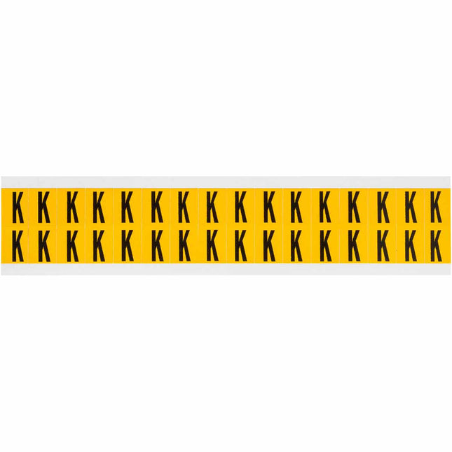1520 Series Number and Letter Labels