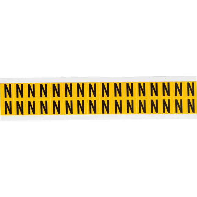 1520 Series Number and Letter Labels