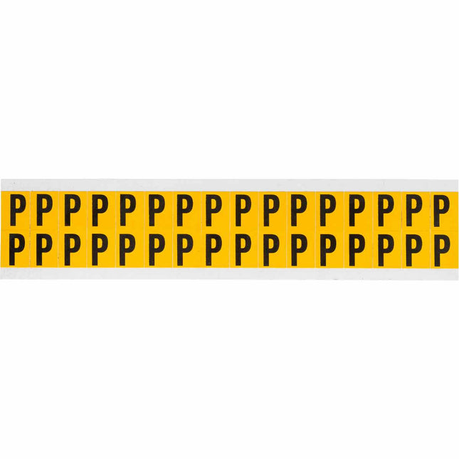 1520 Series Number and Letter Labels