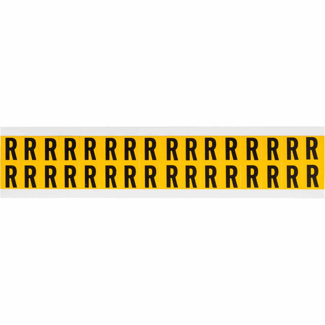 1520 Series Number and Letter Labels