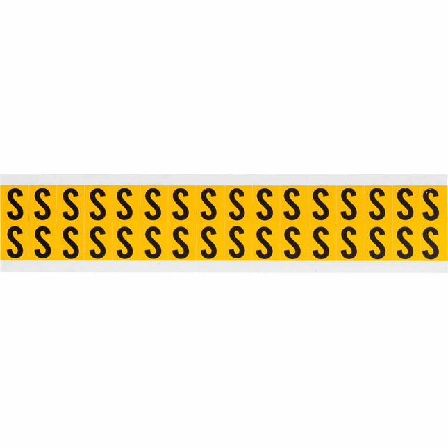 1520 Series Number and Letter Labels
