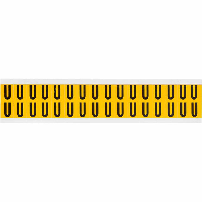 1520 Series Number and Letter Labels