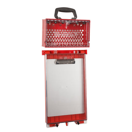 Permit Control Station with Slimview Group Lock Box