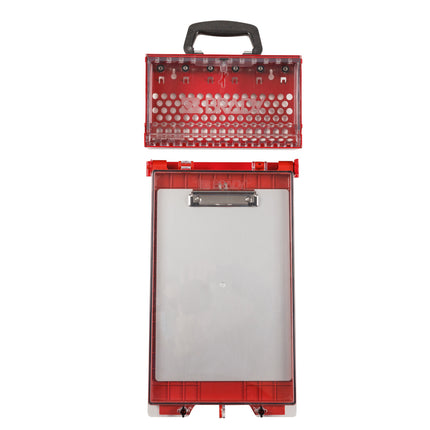 Permit Control Station with Slimview Group Lock Box