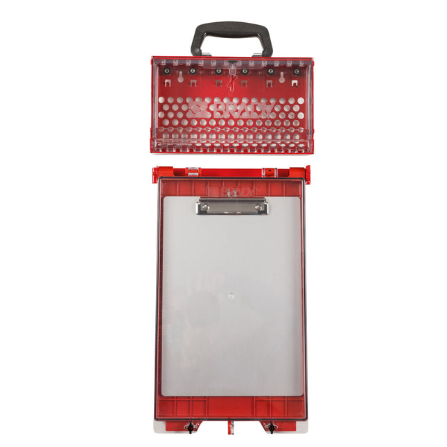 Permit Control Station with Slimview Group Lock Box