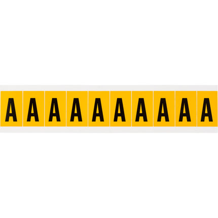 1530 Series Number and Letter Labels