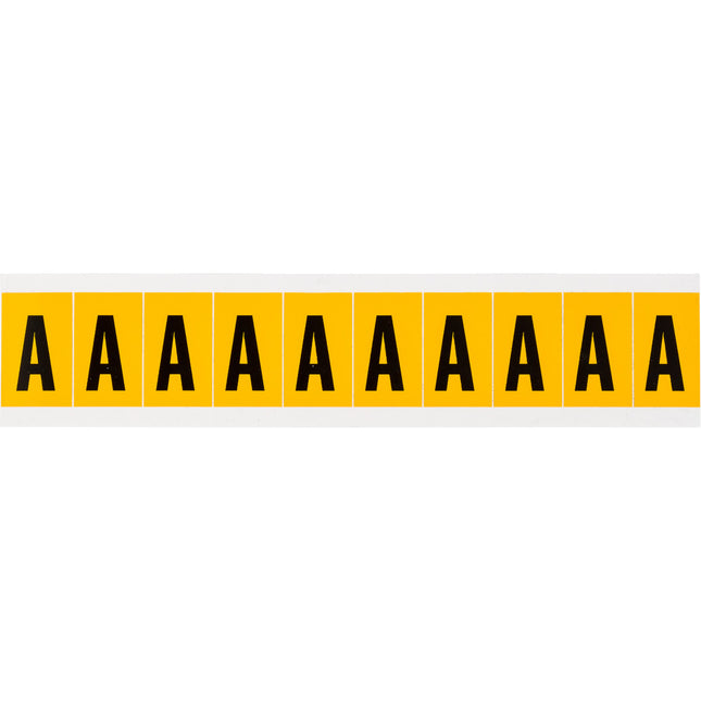 1530 Series Number and Letter Labels